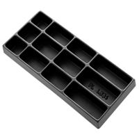 pll384 Facom Plastic Tool Tray, inner Dimensions 410 x 188 x 55mm, W 188mm, L 410mm, H 55mm