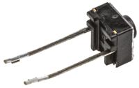 fsm4jrt TE Connectivity Black Button Tactile Switch, SPST 50 mA @ 24 V dc 1.4mm Surface Mount