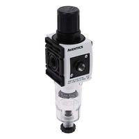 r412014730 EMERSON – AVENTICS AS1-FRE Filter Regulator, 5μm, G 1/4, Semi Automatic, 12 bar