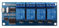 usb-relay04 Seeit USB-RELAY04 Relay for Relay Control Card for TTL, Arduino, Raspberry Pi, PIC, AVR