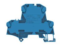 1snk706220r0000 Entrelec 1SNK706220R0000 ENTRELEC SNK Series Blue, 4mm², 2-Level, Push In Termination