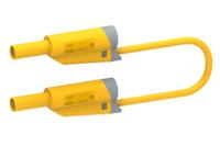 2217600v-200j Electro PJP Test lead, 36A, 600V, Yellow, 2m Lead Length
