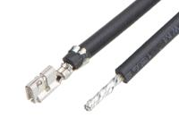 2196551103 Molex Female Micro-One to Pigtail Crimped Wire, 225, 26, Black