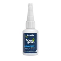 30621962 Bostik Born2Bond Aquafast Cyanoacrylate 20 g, Transparent