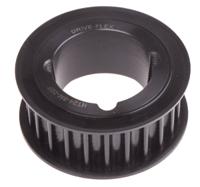 htd-pulley-8x20x24 RS PRO Timing Belt Pulley, Steel 20mm Belt Width x 8mm Pitch, 24 Tooth