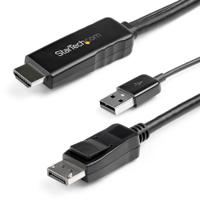 hd2dpmm3m StarTech.com HDMI to DisplayPort Video Converter, 3m Length - 3840 x 2160 Maximum Resolution