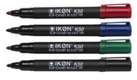 195-1920 IKON Broad Tip Assorted Marker Pen