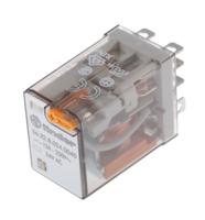 563280240040 Finder Plug In Power Relay, 24V ac Coil, 12A Switching Current, DPDT