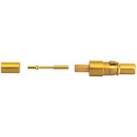 09692815143 HARTING, D-Sub Mixed Series, Male Crimp, Solder D-Sub Connector Coaxial Contact, Gold Coaxial