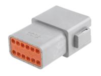 at04-12pa Amphenol Industrial, AT Automotive Connector Socket Cable Mount 12 Way AT04-12PA