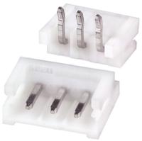 s3b-eh-lf-sn JST EH Series Right Angle Through Hole PCB Header, 3 Contact(s), 2.5 mm Pitch, 1 Row, Shrouded