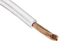 885-0884 RS PRO White Hook Up Wire, 24 AWG, 19/0.12 mm, 100m, ETFE Insulation