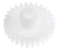 521-7534 RS PRO POM 28 Teeth Spur Gear, 1 Module, 5mm Bore Diam, 28mm Pitch Diam, 11.7mm Hub Diam