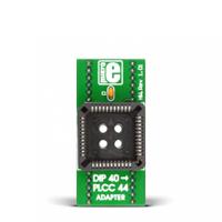 mikroe-147 Brand-Rex Straight IC Socket Adapter, DIP to PLCC44