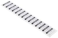 758-8005 RS PRO Adhesive Pre-Printed Adhesive Label-Calibrated-. Quantity: 140