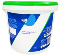 w64230t PAL TX Disinfectant Wipes, Bucket of 500