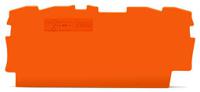 2000-1492 WAGO TOPJOB S, 2000 Series End and Intermediate Plate for Use with 2000 Series Terminal Blocks