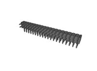 877604016 Molex 87760 Series Right Angle Through Hole PCB Header, 40 Contact(s), 2 mm Pitch, 2 Row, Unshrouded
