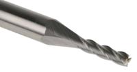 c273-300 Dormer End Mill, 3mm Cutter, HSCo, 6 mm Shank, 12mm Cut Length