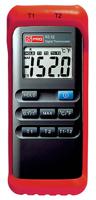 136-8870 RS PRO Wired Digital Thermometer, K Probe, 2 Input(s), +1300 °C, +1999°F Max, ±0.3 % Accuracy - With SYS Calibration