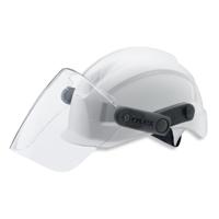 9906002 uvex Clear Flip Up PC Visor with Face Guard , Resistant To Liquids, Molten Metal