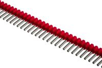 9021950000 Weidmuller Insulated Crimp Bootlace Ferrule, 8mm Pin Length, 1.4mm Pin Diameter, 1mm² Wire Size, Red