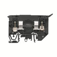 1880420000 Weidmuller W Series Black Fused DIN Rail Terminal, 4mm², Single-Level, Screw Termination, Fused