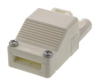 9383142500 Wieland ST18 Series Connector, 3-Pole, Female, Cable Mount, 16A, IP20