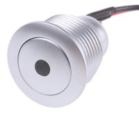57m-511g ITW Switches 57M Series Illuminated Push Button Switch, Momentary, Panel Mount, 16.1mm Cutout, SPST, Green LED, 48V dc,
