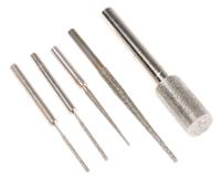 445-2786 RS PRO 5-Piece Grinding Bit Set for use with Dremel Tools