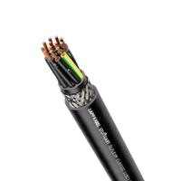 1121309 Lapp OLFLEX CLASSIC 110 CY Control Cable, 4 Cores, 1.5 mm² CSA 16 AWG, Screened, 50 m, Black Polyvinyl Chloride Sheath