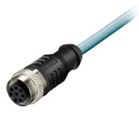 050060418211002m Kubler Cordset for Use with 5821, 5876, 3610 / 3620, 5000 / 5020, 5006 / 5026, 5814 / 5834, 5814FSx / 5834FSx, 5853 /