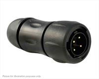 uts6jc12e4p Souriau Sunbank by Eaton Circular Connector, 4 Contacts, Cable, Standard Connector, Socket, Male, IP68, IP69K, UTS