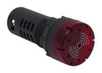 909-2569 RS PRO, Panel Mount Red LED Pilot Light, 22mm Cutout, IP30, Round, 230V ac