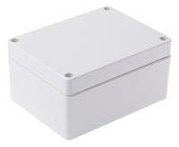 1554fgy Hammond 1554 Series Grey ABS Enclosure, IP66, Grey Lid, 120 x 90 x 60.5mm