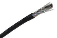 236-9274 RS PRO Multi-Core Industrial Cable, 8 Cores, 0.22 mm², Screened, 25 m, Black Polyvinyl Chloride Sheath