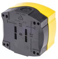 800f-1ym Allen Bradley Yellow Plastic 800F Push Button Enclosure - 1 Hole 22mm Diameter