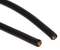 73220214 Lapp UNITRONIC Coiled 0.14 mm² 4 Core Power Cable, Black Polyurethane PUR, 0.5m