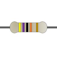 cfr-25jt-52-4k7 Yageo 4.7kΩ Carbon Film Fixed Resistor 1/4W 5% CFR-25JT-52-4K7