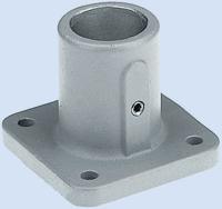 131-400-00020 Rose Base Clamp, Connecting Component, Strut Profile 14 mm