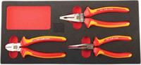 833-5931 RS PRO 3-Piece Plier Set, 250 mm Overall