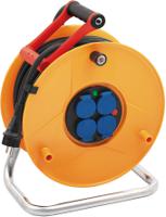 1233121 brennenstuhl 40m 4 Socket Type E - French Extension Reel, 230 V, IP44