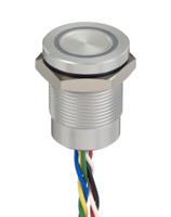 cpb2110000ngss APEM Capacitive Switch Momentary,Illuminated, Green, Red, NPN, IP68, IP69K