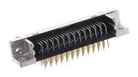 10250-5212pl 3M, 102 Female 50 Pin Right Angle Through Hole SCSI Connector 2.54mm Pitch, Solder