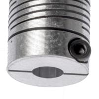 725162222 Huco Beam Coupling, 16mm Outside Diameter, 6mm Bore, 20.3mm Length Coupler