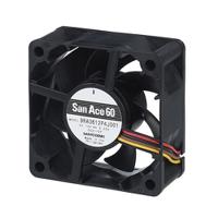 9ra0612p4j001 Sanyo Denki Axial Fan, 12 V dc, DC Operation, 4.2W, 350mA Max, 60 x 60 x 25mm
