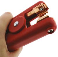 bu-102bk-2 Mueller Electric Crocodile Clip, Copper Contact, 300A, Red