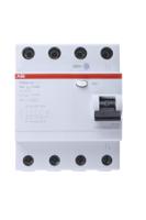 2csf204006r1400-fh204-ac-40003 ABB FH200 RCCB, 40A, 4 Pole, 30mA, Type AC, 230V