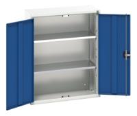 1692611411 Bott 2 Door, 0 Drawer Sheet Steel Floor Standing Cupboard, 800 x 350 x 1000mm