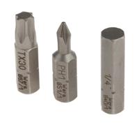 05004021001 Wera 28-Piece Imperial 1/4 in Standard Socket/Bit Set with Ratchet, 6 point; Hex Bit; Phillips Bit; Pozidriv Bit; Torx